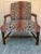 English Chippendale Mahogany Armchair in Leopard Upholstery For Sale - Image 9 of 12