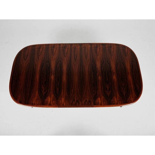 Mid-Century Danish Oval Dining Table in Rosewood, 1960s For Sale - Image 11 of 13