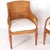 Set of Wooden and Wicker Armchairs, 1970s For Sale - Image 4 of 12