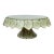 Mid 20th Century Italian Majolica Cake Plate / Stand For Sale