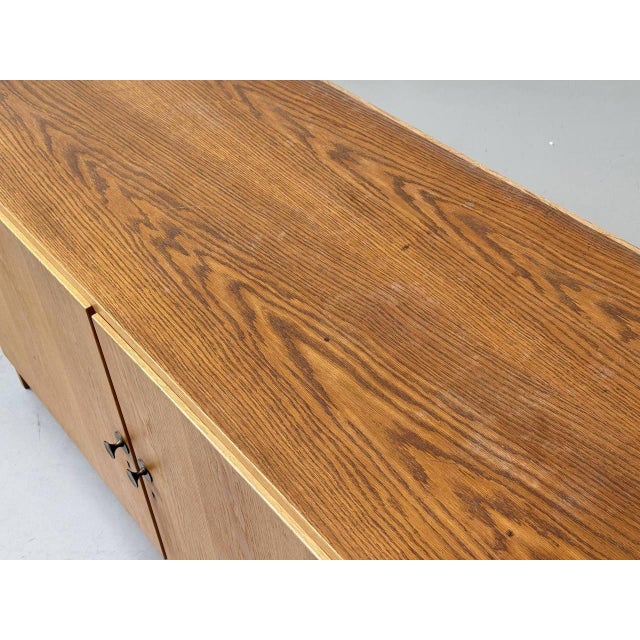 Oak sideboard (skænk), designed by børge mogensen for the renowned danish manufacturer ab karl andersson & söner. This...
