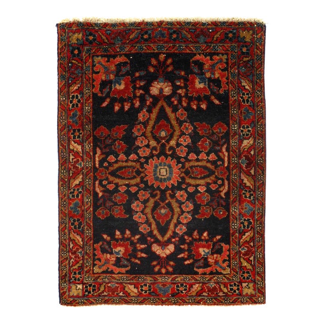 Pasargad DC Persian Hand Knotted Antique Sarouk Rug For Sale