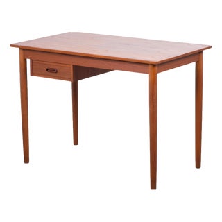 Mid-Century Danish Teak Desk, 1960s For Sale