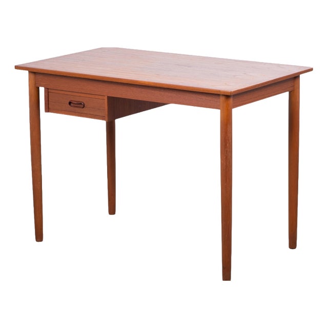 Mid-Century Danish Teak Desk, 1960s For Sale
