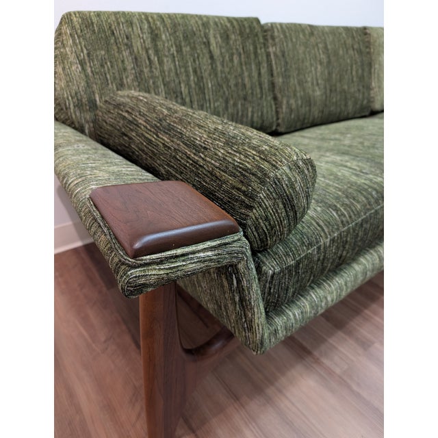 1960s Mid Century Modern Attributed to Adrian Pearsall for Craft Associates 2313-S Sofa - Restored For Sale - Image 9 of 18