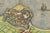 Antique Hand-Coloured Engraved Map of French Coastal Town Cherbourg, 1666 For Sale - Image 4 of 10