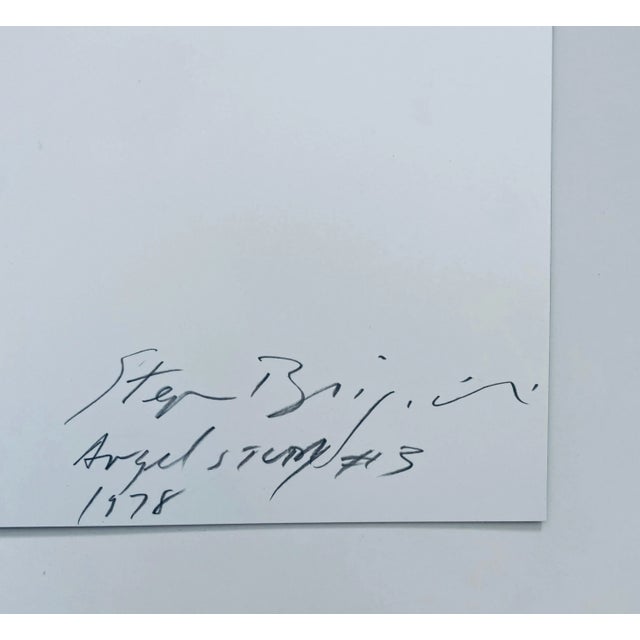 Stephen Brigidi, Angel Study, Vintage C Print Color Photograph Signed Surrealist Photo Rome Italy, 1978 For Sale - Image 4 of 6