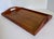 Wood Vintage Winsome Wood Genuine Teak Serving Tray For Sale - Image 7 of 8