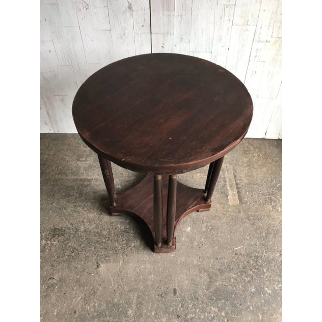 Art Nouveau side table mahogany, Hungary circa 1920 Original good condition. It is possible to completely renovate