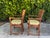 Wood Vintage Barrel-Back Rattan Armchairs, Pair For Sale - Image 7 of 14