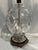 Chinoiserie Vintage Cut Crystal Table Lamp Bronze Fittings Hollywood Regency Transitional For Sale - Image 3 of 5