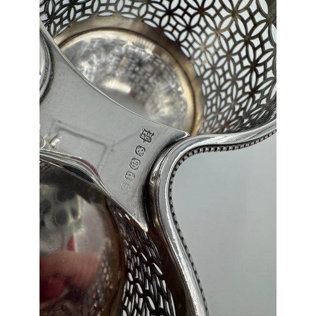 Sheffield 1950's Three Piece Decanter Set For Sale - Image 4 of 8