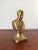 Vintage Gold Plaster Bust of Kennedy (Jfk) For Sale - Image 12 of 12
