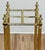 Vintage English Style Brass and Cast Iron Four Post Umbrella Stand For Sale In Kansas City - Image 6 of 7