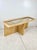Vintage Pencil Reed Rattan Arch Console Table For Sale In Tampa - Image 6 of 12