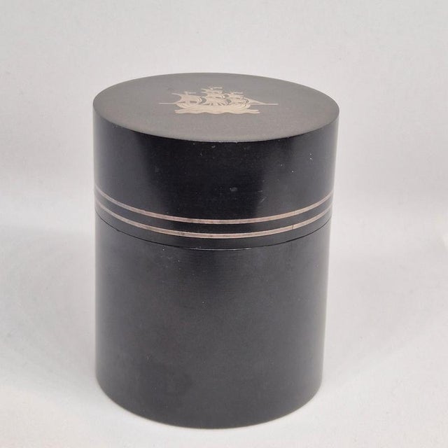 Box with Silver Inlay by Wilhelmina Wendt, Sweden, 1954 For Sale - Image 4 of 8