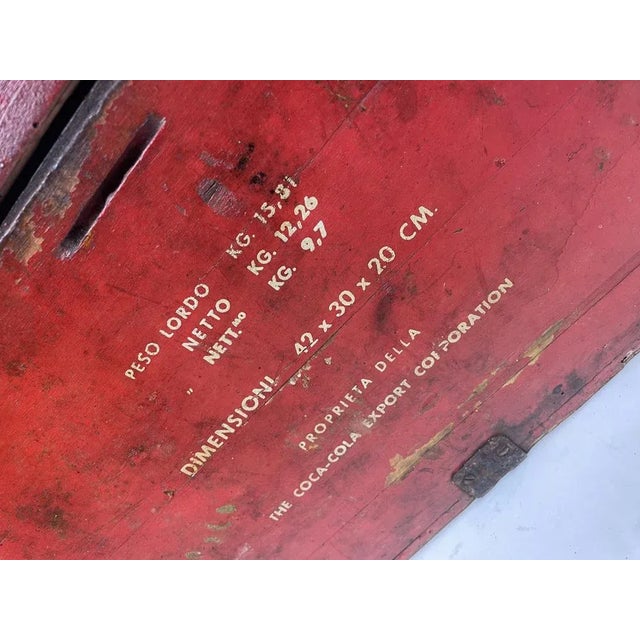 Industrial Container Concentrated Mixing Coca Cola in Wood, 1960s For Sale - Image 3 of 13