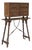 Antique European Baroque Period Spanish Italian Bargueño Table Cabinet on Stand For Sale