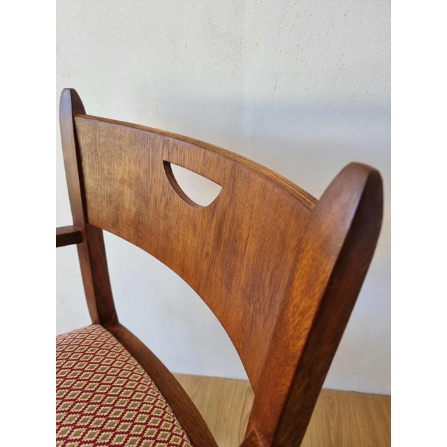 Oak Office Chair, 1950s For Sale - Image 15 of 18