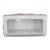 Vintage Recessed Rectangle White Ceramic Bathroom Soap Dish For Sale