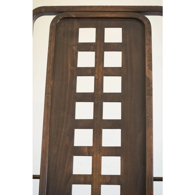 Wooden Armchair in the Style of Josef Hoffmann Sitzmaschine For Sale - Image 15 of 18