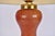 Glass Mid Century Modern Murano Glass Table Lamp Ruby Red and Gold | Barovier and Toso Italian Accent Light Vintage Hollywood Regency Maximalist 1950s For Sale - Image 7 of 9