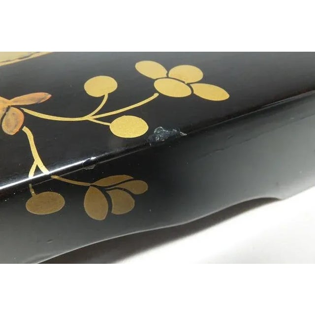 19th Century Japanese Lacquered Fubako For Sale - Image 11 of 13