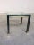 Steel and Brass Square Coffee Table, Belgium, 1980s For Sale - Image 10 of 13