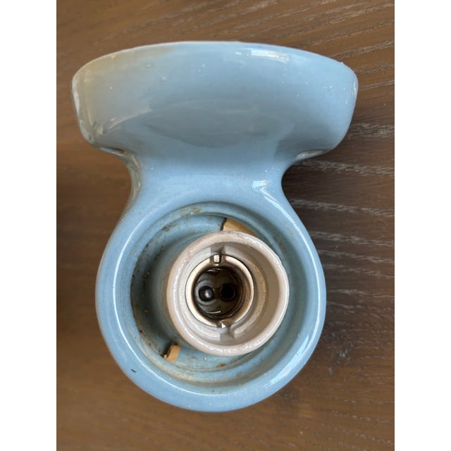 Model 6067 Sconces in Ceramic by Wilhelm Wagenfeld for Lindner, 1958, Set of 2 For Sale - Image 12 of 16