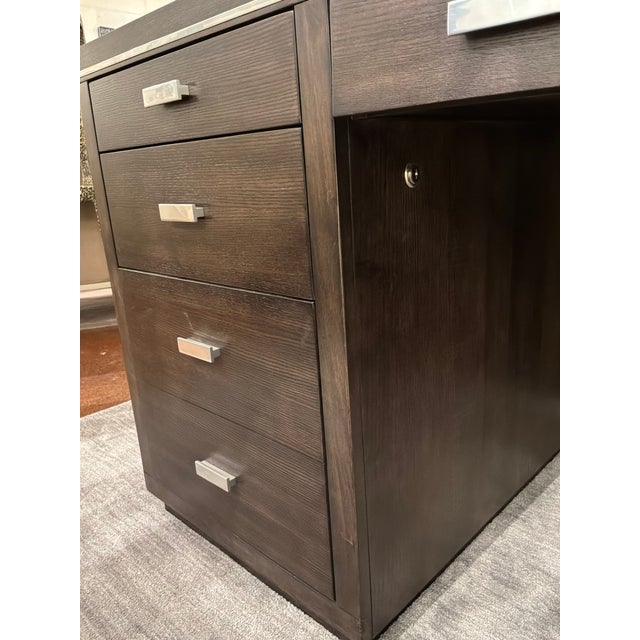 Hooker Furniture Modern Executive Desk For Sale - Image 14 of 18