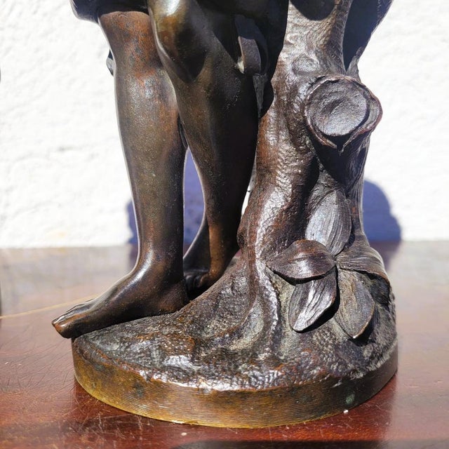 Couple of Gallant Lovers, 19th Century, Bronze, Set of 2 For Sale - Image 4 of 18