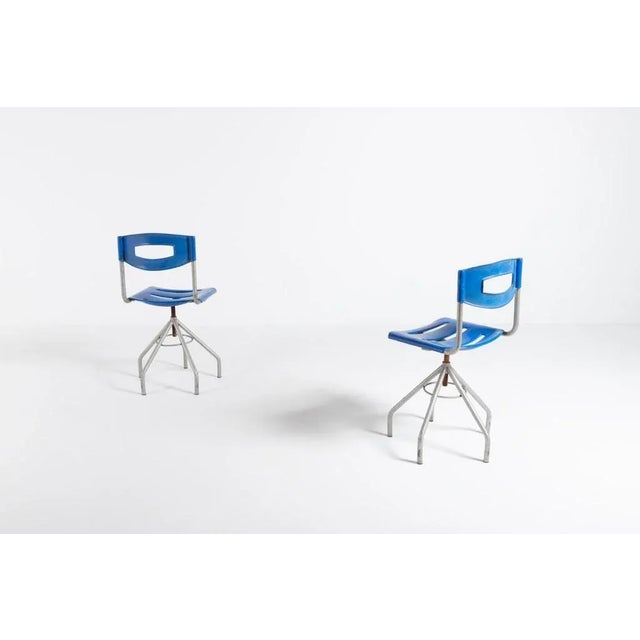 Industrial Vintage Industrial Stool For Sale - Image 3 of 16