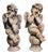 Pair of Terracotta Cherub Sculptures, 1880, Terracotta For Sale