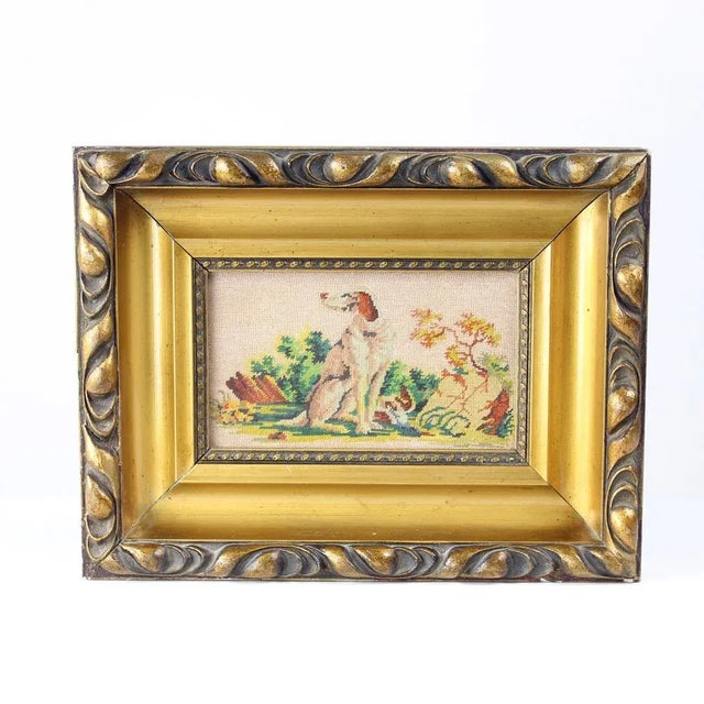 Czechoslovakian Tapestry in Frame, 1920s For Sale - Image 13 of 13