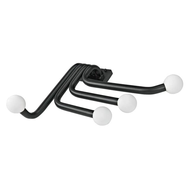 Noir NOIR Sweeny Sconce, Black Metal For Sale - Image 4 of 6