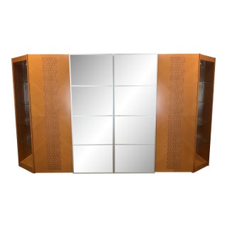 Vintage Italian Entertainment / Storage Unit For Sale