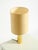 Metal Vintage Brass Table Lamp with Wild Silk Shade from Vereinigte Werkstätten Collection, 1970s For Sale - Image 7 of 18