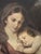 Oil on canvas painting "Madonna with Sleeping Child" by Giuseppe Mincato, created between 1910 and 1940. Inspired by Van...