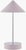 Mid-Century Modern Nomelle Accent Table Lamp Brushed Pink For Sale - Image 3 of 3