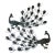 Stunning Pair of Mid Century Peacock Wall Sculptures For Sale