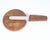 A teak cheese board with a knife by the Danish designer Jens Quistgaard (1919-2008) for Dansk International Designs....