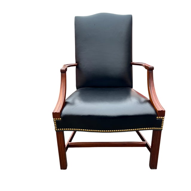 Hancock & Moore Late 20th Century Hancock Moore Armchair For Sale - Image 4 of 13