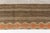 Tan Mid 20th Century Natural Brown & Tan Kilim Runner For Sale - Image 8 of 10