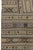 Tan Vintage Circa 1940 Turkish Flat Weave Jajim Kilim Rug, 5ft 1in X 7ft 8in For Sale - Image 8 of 9