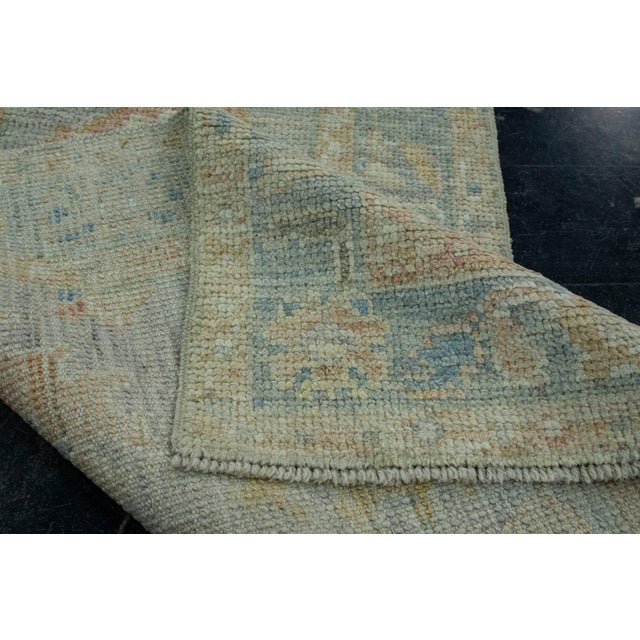 Turkish Oushak Rug 1'9" x 3'3" #17324 For Sale In Houston - Image 6 of 8