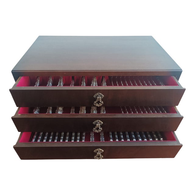 Canteen of Cutlery from Community, 1950s, Set of 194 For Sale