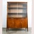 Handsome mid century modern Highboy walnut by John Van Koert for Drexel Profile line. Comes with 2 drawers, 3 cabinet...
