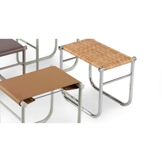 Model 9 Stools by Charlotte Perriand for Cassina, Set of 7 For Sale - Image 3 of 14