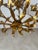 Mid-Century Modern Vintage Italian Brass Chandelier, 1950s For Sale - Image 3 of 10