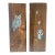 Late 20th Century Folk Art Owl Paintings on Reclaimed Wood, a Pair For Sale